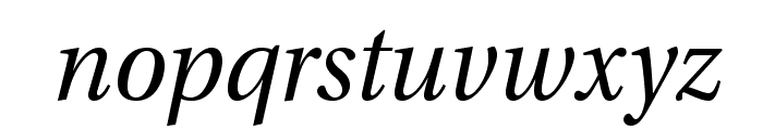 VenturisADF-Italic Font LOWERCASE