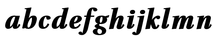 VenturisADFHeavy-Italic Font LOWERCASE