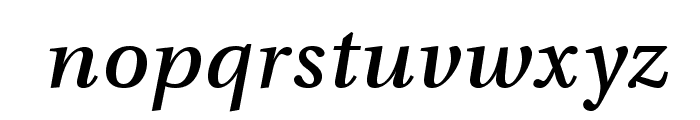 VenturisADFNo2Med-Italic Font LOWERCASE