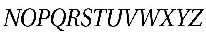 VenturisADFStyle-Italic Font UPPERCASE