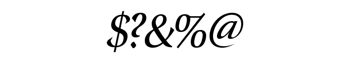VenturisOldADF-Italic Font OTHER CHARS