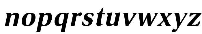 VenturisSansADF-BoldItalic Font LOWERCASE