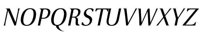 VenturisSansADF-Italic Font UPPERCASE