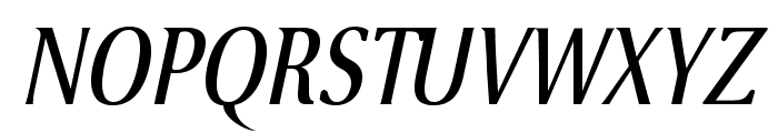 VenturisSansADFCd-Italic Font UPPERCASE