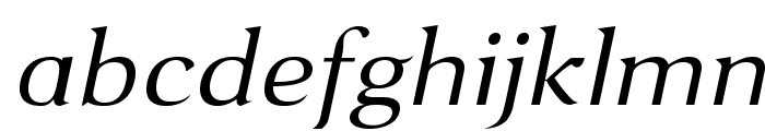 VenturisSansADFEx-Italic Font LOWERCASE