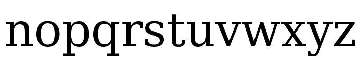 Verajja Serif Font LOWERCASE
