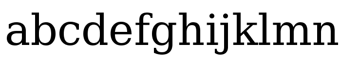 Verana-Regular Font LOWERCASE