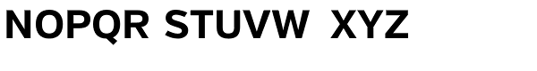 Verb Bold Font UPPERCASE