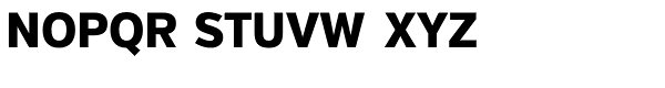 Verb Cond Extrabold Font UPPERCASE