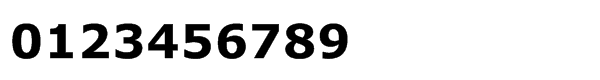 Verdana WGL Bold Font OTHER CHARS