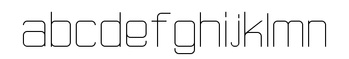Versaniah_Light Font LOWERCASE