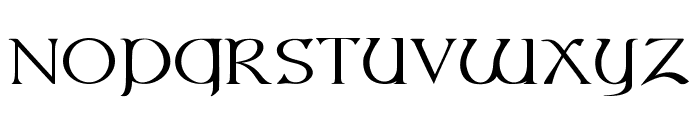 Vespasian-Medium Font UPPERCASE