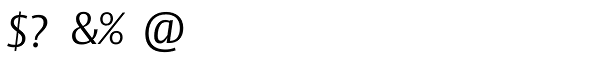 Vesta Std Light Italic Font OTHER CHARS