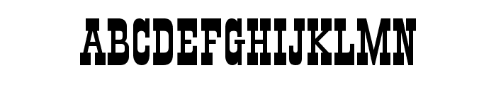 VI Town H normal Font LOWERCASE