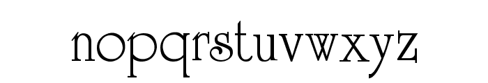 VI University Font LOWERCASE