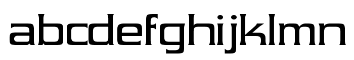 Vibrocentric Font LOWERCASE