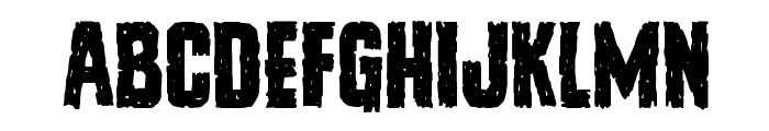 Vicious Hunger Font UPPERCASE