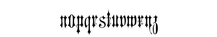 Victorian Gothic One Font LOWERCASE
