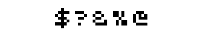 Victor's Pixel Font Font OTHER CHARS