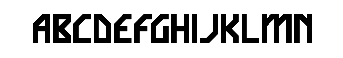 Vigilance BRK Font UPPERCASE