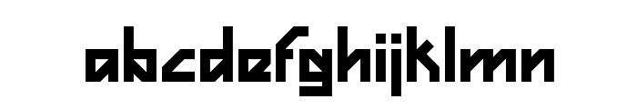 Vigilance BRK Font LOWERCASE