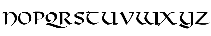 Viking Font LOWERCASE