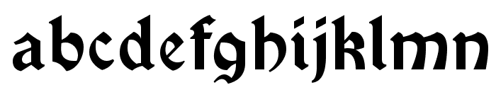 Vinque-Regular Font LOWERCASE