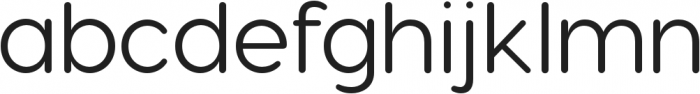 Visby Round CF Medium otf (500) Font LOWERCASE
