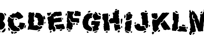 Volcanic Dungeon Font LOWERCASE