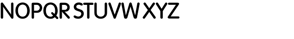 Volkswagen Serial Medium Font UPPERCASE