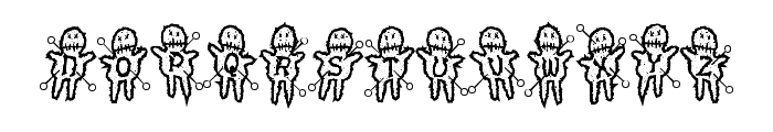 VoodooDollsPinned Font LOWERCASE