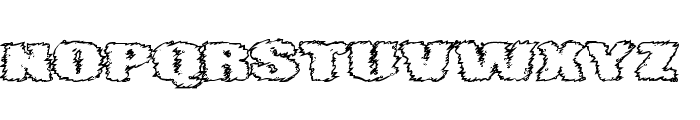 VTC AngoraChik Font UPPERCASE