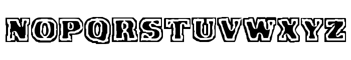 VTC FunkinFrat Regular Font LOWERCASE