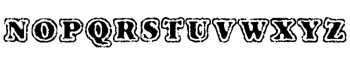 VTC FuzzyPunkySlippers Regular Font UPPERCASE