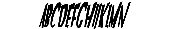 VTC Optika Bold Italic Font UPPERCASE