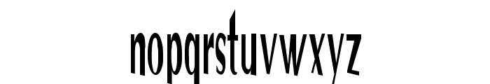 VTC Optika Regular Font LOWERCASE