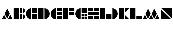 WAREHOUSE PROJECT Font LOWERCASE