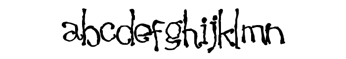Waking the Witch Font LOWERCASE