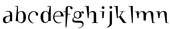 WalbaumTorsoThree-Regular Font LOWERCASE