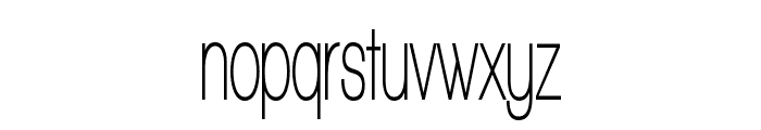 Walkway UltraCondensed Semi Font LOWERCASE