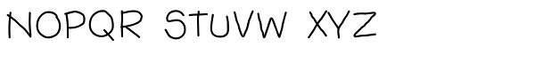 Wallow HMK Font LOWERCASE