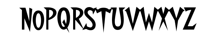 Walshes Font UPPERCASE