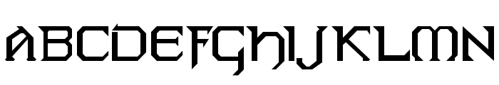 Warlords Normal Font LOWERCASE