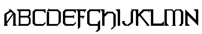 Warlords Font LOWERCASE