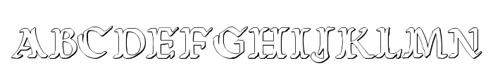 Wars of Asgard 3D Font UPPERCASE