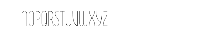 Wasabi Condensed Thin OT Font UPPERCASE