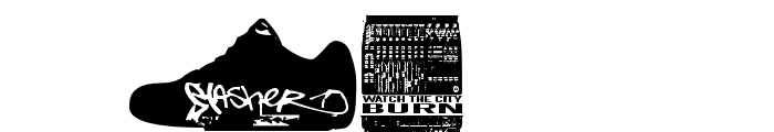 Watch The City Burn Font OTHER CHARS