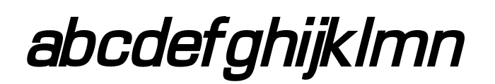 Waukegan LDO Bold Oblique Font LOWERCASE