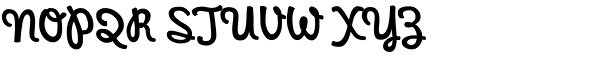 Wavee Weekend-Normal Font UPPERCASE