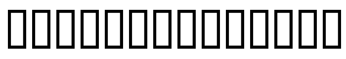 WBXlucidite Inverted Font UPPERCASE